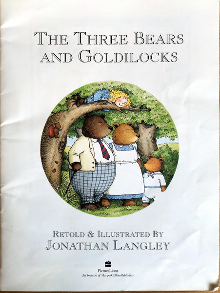 Three Bears and Goldilocks by Jonathan Langley