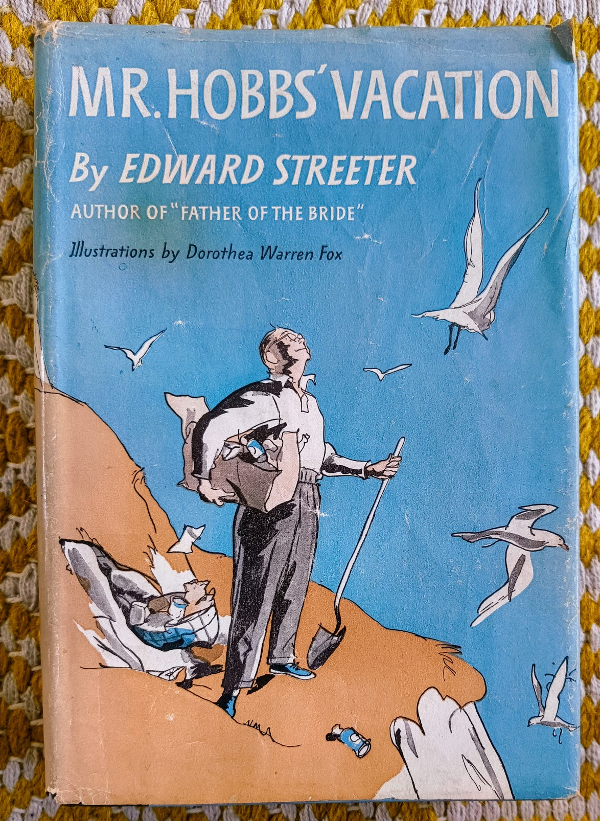 Mr. Hobbs' Vacation by Edward Streeter - Vintage Fiction Book