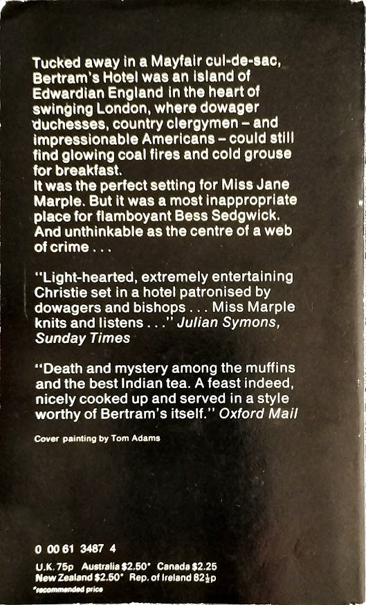 At Bertram's Hotel by Agatha Christie,
