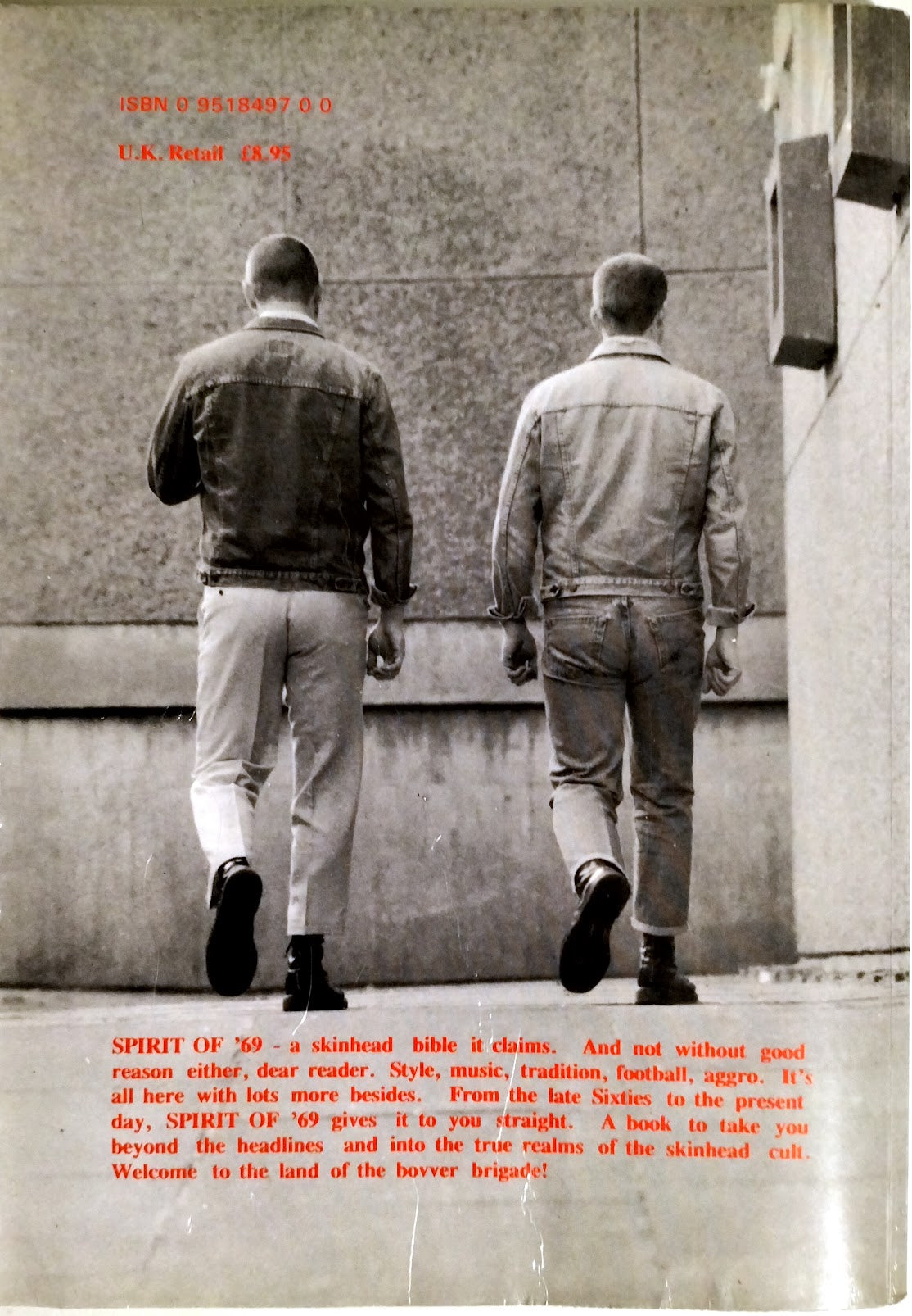 Spirit of 69 A Skinhead Bible by George Marshall