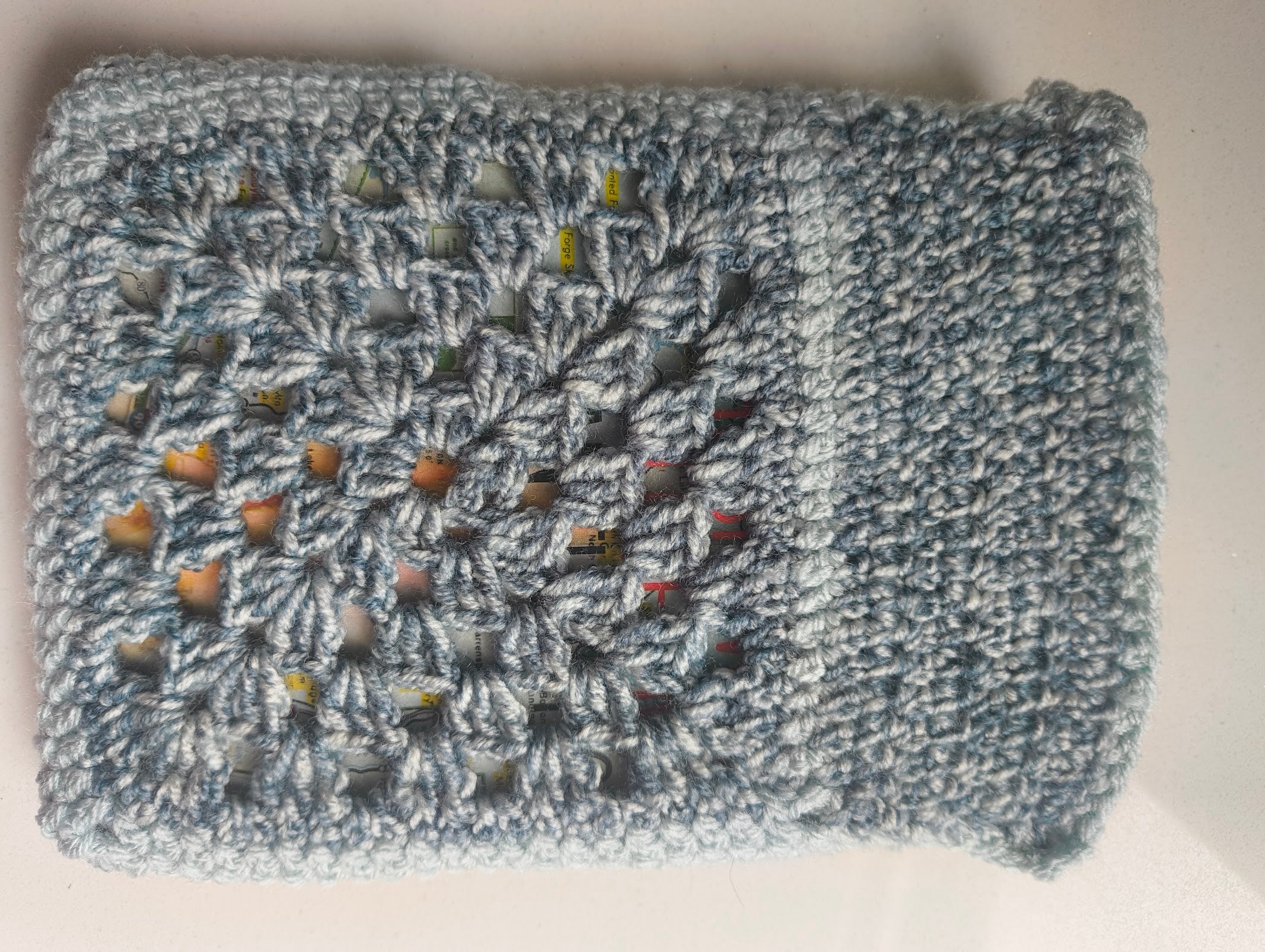 Crochet Book Cover (kindle / vintage paperback size)