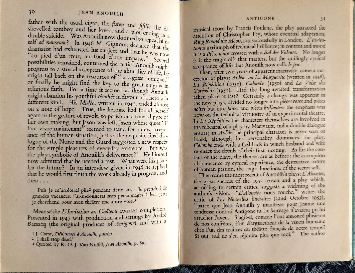 Antigone by Jean Anouilh