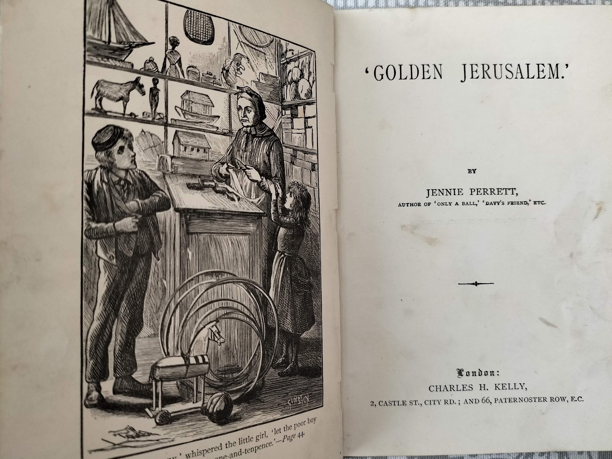 Golden Jerusalem by Jennie Perrett