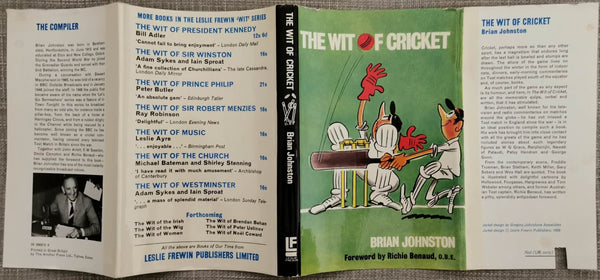 The Wit of Cricket by Johnston Brian