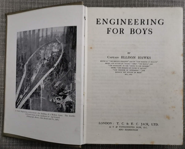 Engineering For Boys by Ellison Hawks
