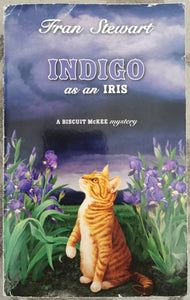 Indigo as an Iris by Fran Stewart