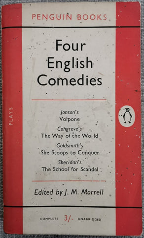 Four English Comedies by J.M. Morrell